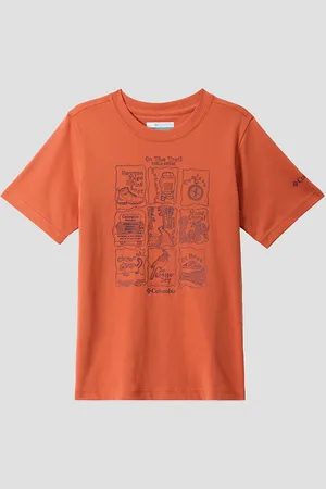Columbia Valley Creek Short Sleeve Graphic Kids T-Paita