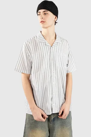 Blue Tomato Striped Linen Paita
