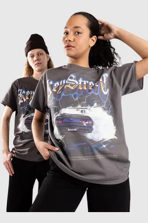 Key Street Burn Out T-paita