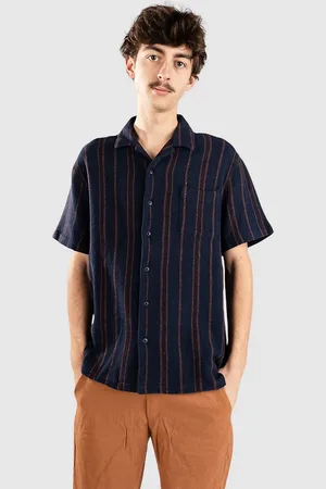 Brixton Bunker Waffle Stripe Paita