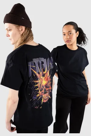 Vitriol Punk Skeleton T-paita