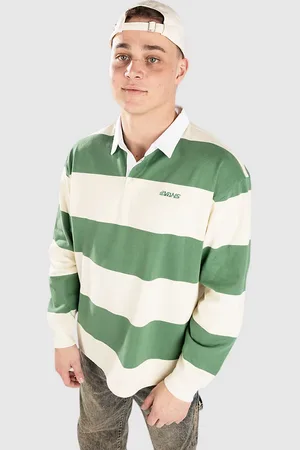 Vans Ward Stripe Rugby Knit Pitkähihainen T-paita
