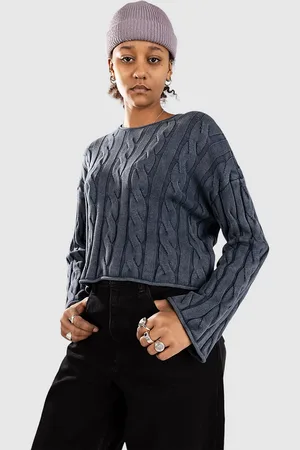 Vans Mila Cable Knit Crop Neule