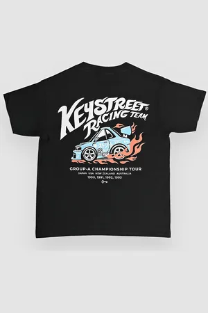 Key Street Racing Team Kids T-Paita