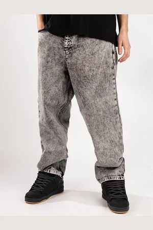 blue flowers Reworked Denim - Eco Farkut