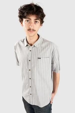 Brixton Cru Oxford Stripe Paita