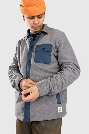 PASSENGER Firelight Sherpa Lined Overshirt Takki