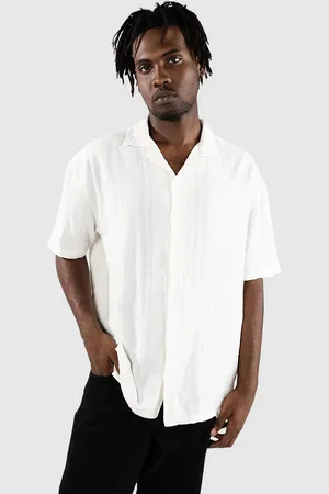 Denim Project Textured Cuban Paita