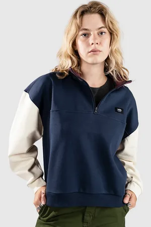 Vans Colorblock Half Zip Mock Vetoketjullinen Huppari