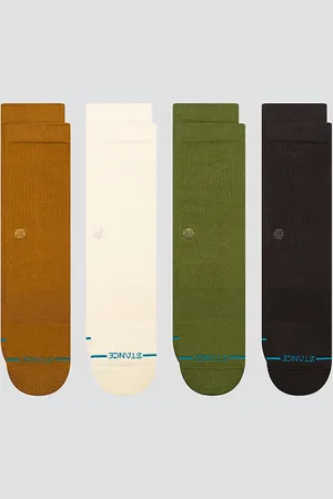 Stance Icon Crew 4 Pack Socks