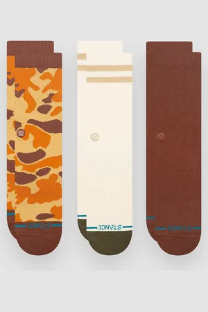 Stance Camo Crew 3 Pack Socks