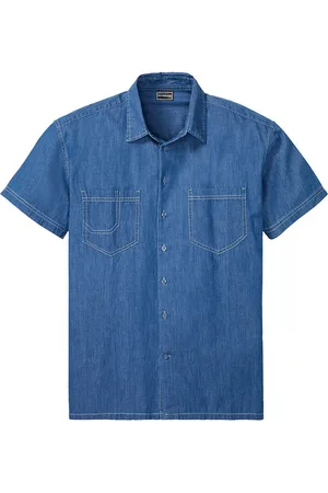 bonprix Lyhythihainen farkkupaita, Loose Fit