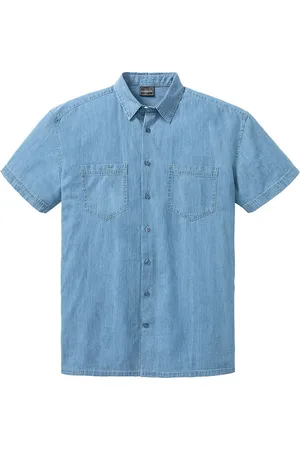 bonprix Lyhythihainen farkkupaita, Loose Fit