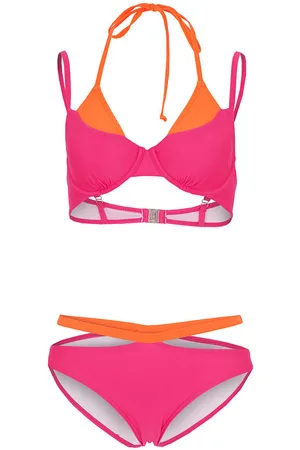 bonprix Kaarituelliset bikinit (2-os. setti) kierrätetystä polyamidista