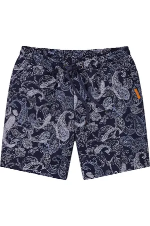bonprix Pitkät collegeshortsit Paisley-painatuksella