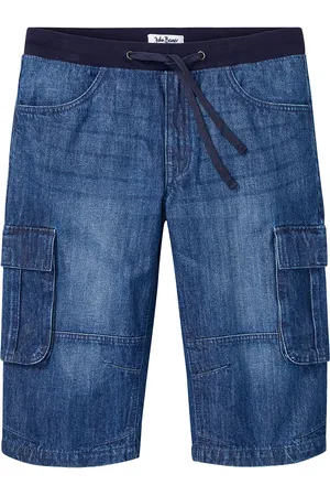 bonprix Pitkät farkkubermudat, Loose Fit