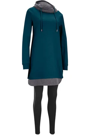 bonprix Pitkä collegepaita ja leggingsit (2-os. setti)