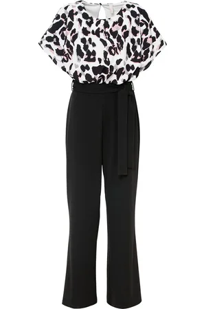 bonprix Kietaisumallinen jumpsuit printillä