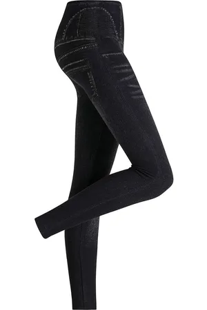 bonprix Voimakkaasti muotoilevat Shape Seamless -leggingsit farkkutyylissä