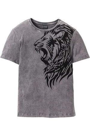 bonprix Helppohoitoinen T-paita puuvillasta, Slim Fit
