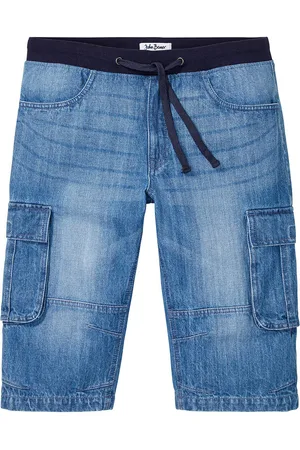 bonprix Pitkät farkkubermudat, Loose Fit