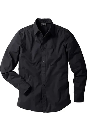 bonprix Joustava kauluspaita, Slim Fit