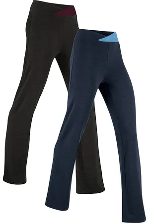 bonprix Puuvillaiset urheiluhousut, Bootcut (2 kpl/pakkaus)
