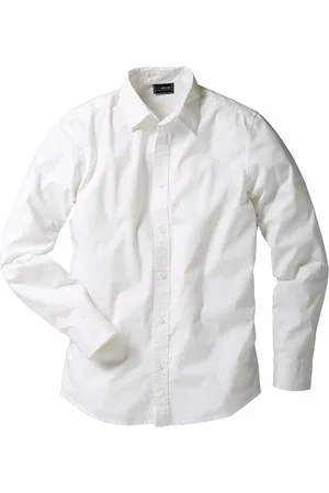 bonprix Joustava kauluspaita, Slim Fit