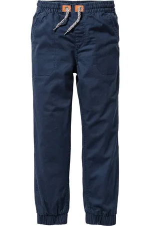 bonprix Poikien vuorilliset housut pehmoisella puuvillavuorilla, Regular Fit