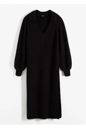 bonprix Midimittainen neulemekko