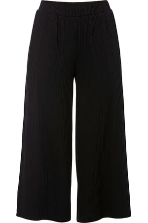 bonprix Jerseyculottet ribbikankaasta mukavalla vyötäröllä