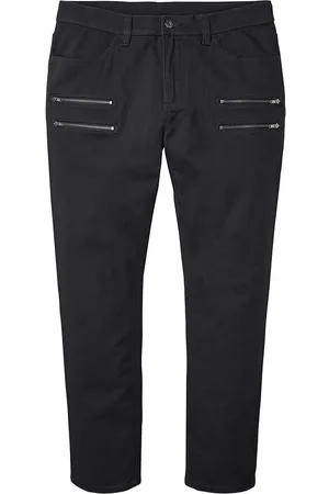 bonprix Joustavat Regular Fit -housut koristeellisilla vetoketjutaskuilla, Tapered