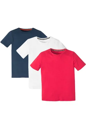 bonprix Lasten basic-t-paita luomupuuvillasta (3 kpl/pakkaus)