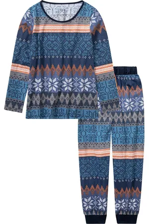 bonprix Pyjama norjalaiskuosilla