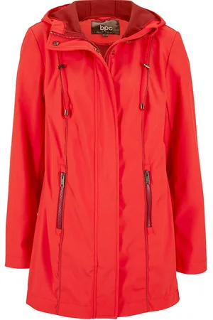 bonprix Softshell-parkatakki kontrastivärisillä tikkauksilla, sisävuori