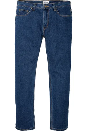 bonprix Loose Fit -farkut napakkaa denimiä, Straight