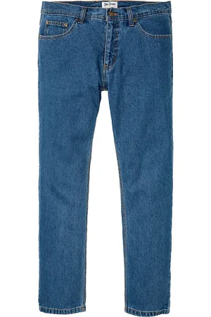 bonprix Loose Fit -farkut napakkaa denimiä, Straight