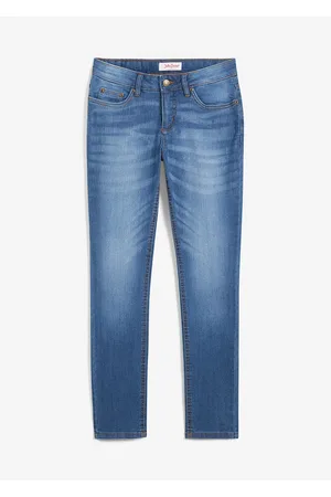 bonprix Joustavat skinny-farkut, mid waist
