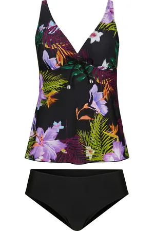 bonprix Tankini, pitkä koko (2-os. setti) kierrätetystä polyamidista
