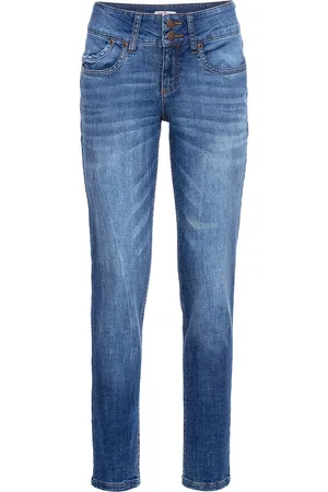 bonprix Joustavat Mom-farkut, mid waist