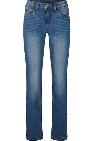 bonprix Joustavat leveälahkeiset farkut, mid waist
