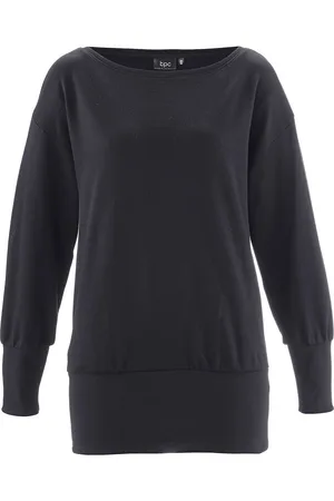 bonprix Pitkähihainen oversize-collegepaita