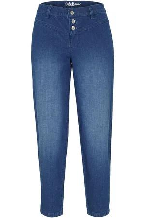 bonprix 7/8-pituiset Mom-farkut, Mid Waist