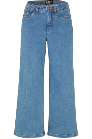 bonprix Leveälahkeiset 7/8-farkut, mid waist