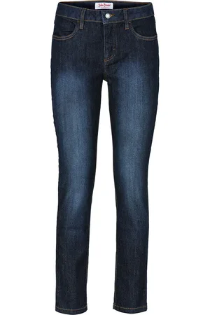 bonprix Vajaamittaiset slim fit -farkut, mid waist