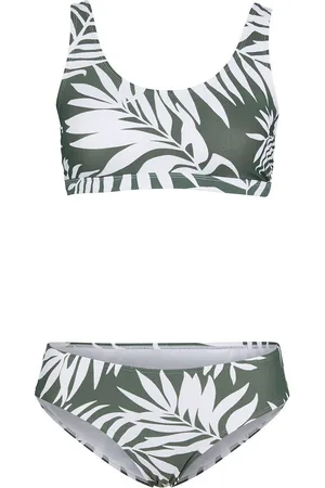 bonprix Kuvioidut toppibikinit (2-os. setti) kierrätetystä polyamidista