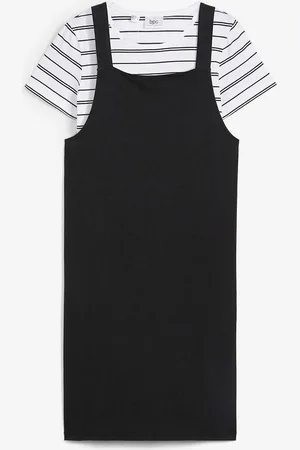 bonprix Lasten mekko ja paita luomupuuvillalla (2-os. setti)