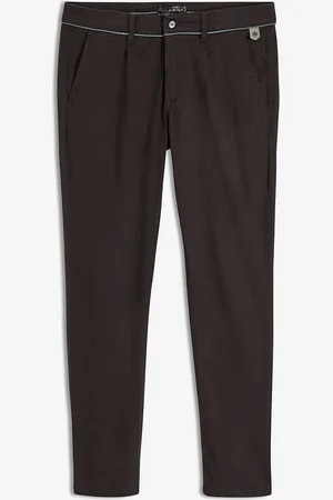 bonprix Joustavat regular fit -chinohousut vyötärölaskoksilla, suora malli