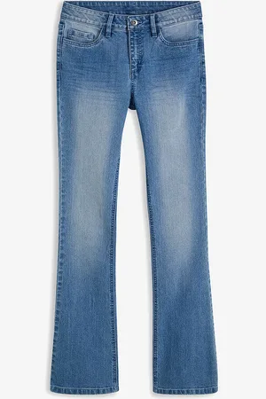 bonprix Leveälahkeiset farkut