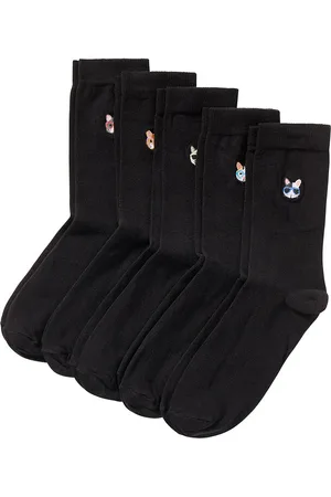 bonprix Sukat (5 paria/pakkaus) kirjailulla